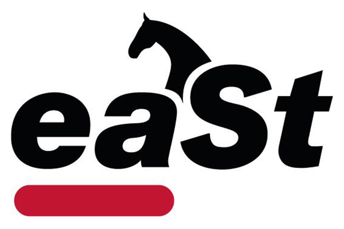 east